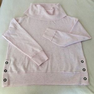 NWT Apt. 9 Cowl Neck Pullover Sweater in Light Pink
